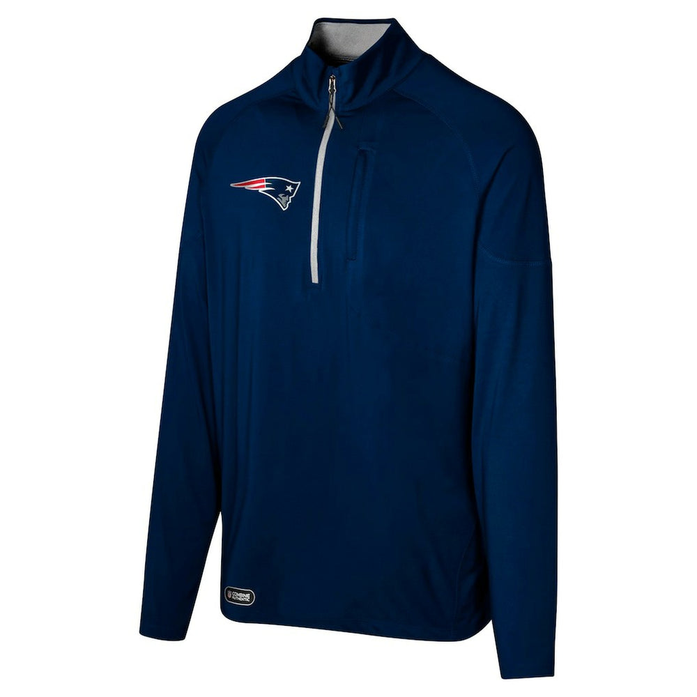 Grind Iron Quarter-Zip Top - New England Patriots