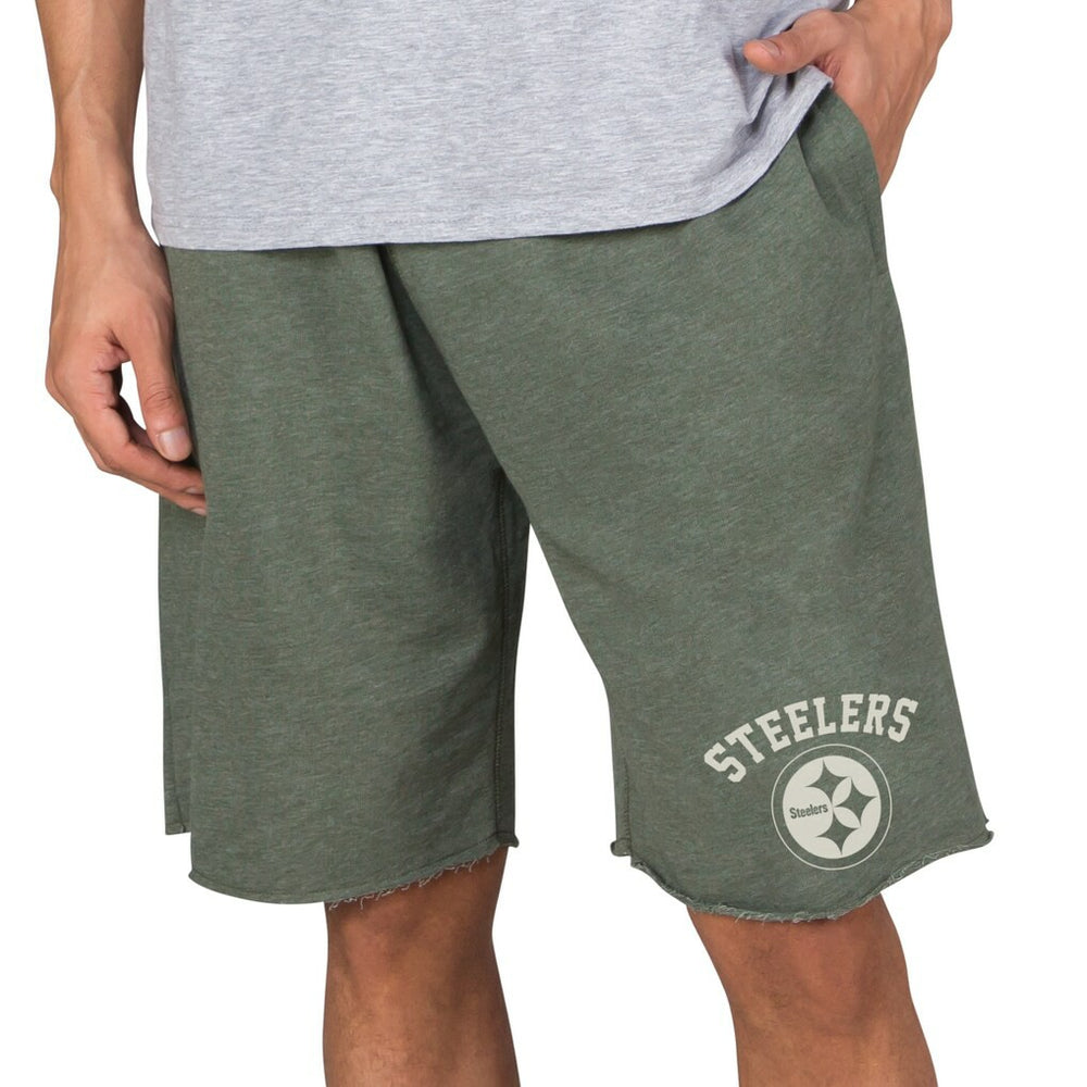 Concepts Sport Mainstream Tri-Blend Shorts - Pittsburgh Steelers