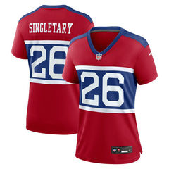 Devin Singletary  Women's Alternate Game Jersey - New York Giants