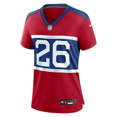 Devin Singletary  Women's Alternate Game Jersey - New York Giants