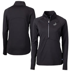 MLB Los Angeles Dodgers Cutter & Buck Women's Adapt Eco Knit Stretch Recycled Half-Zip DryTec Top