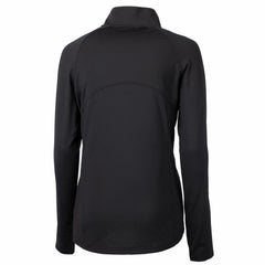 MLB Cleveland Guardians Cutter & Buck Women's Adapt Eco Knit Stretch Recycled Half-Zip DryTec Top