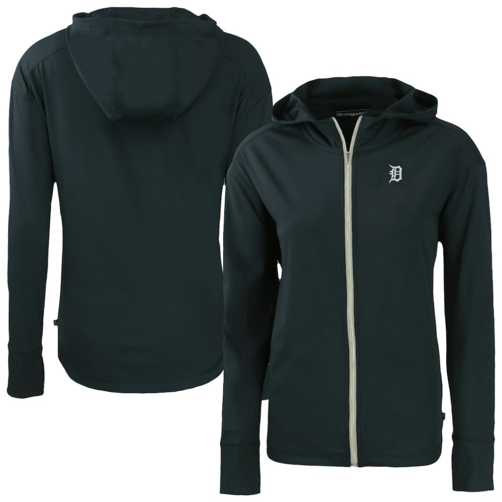 MLB Detroit Tigers Cutter & Buck Women's Daybreak Eco Recycled Full-Zip Hoodie