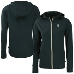 MLB Detroit Tigers Cutter & Buck Women's Daybreak Eco Recycled Full-Zip Hoodie