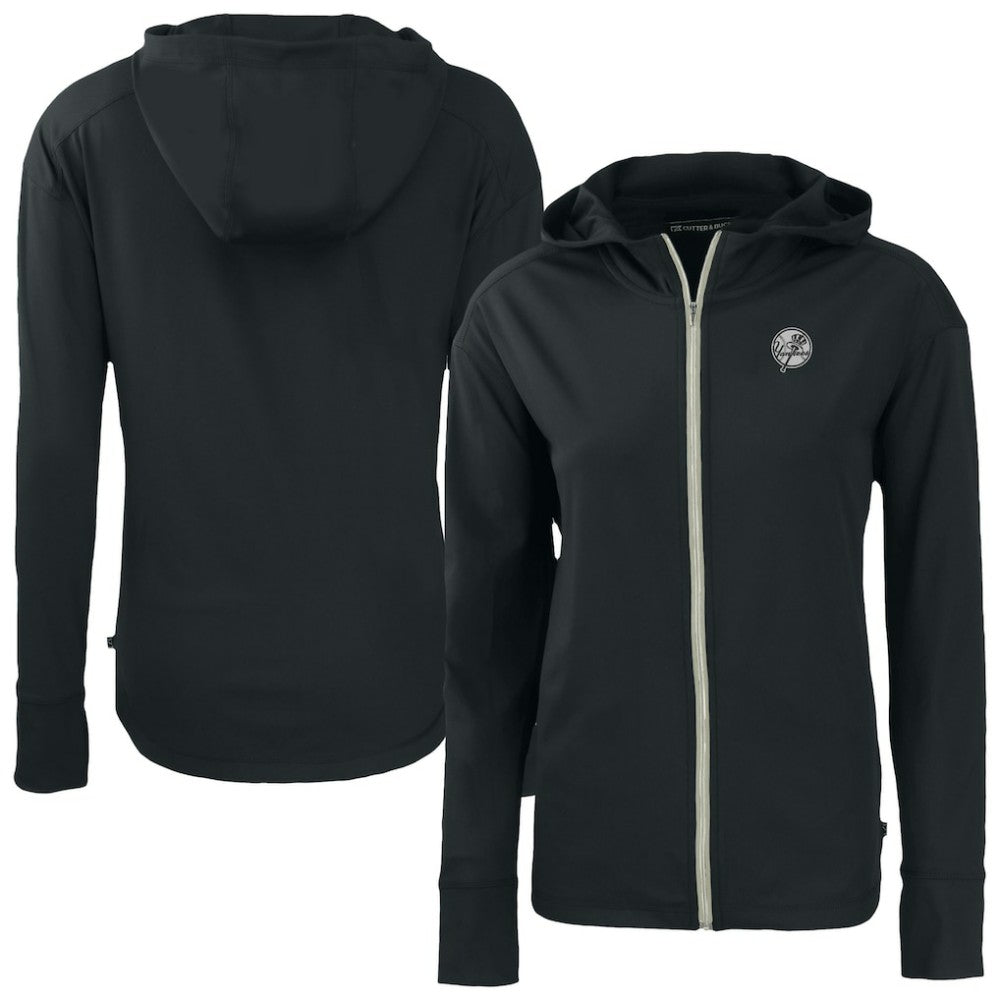 MLB New York Yankees Cutter & Buck Women's Daybreak Eco Recycled Full-Zip Hoodie