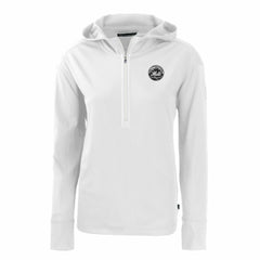 MLB New York Mets Cutter & Buck Women's Daybreak Eco Recycled Half-Zip Hoodie