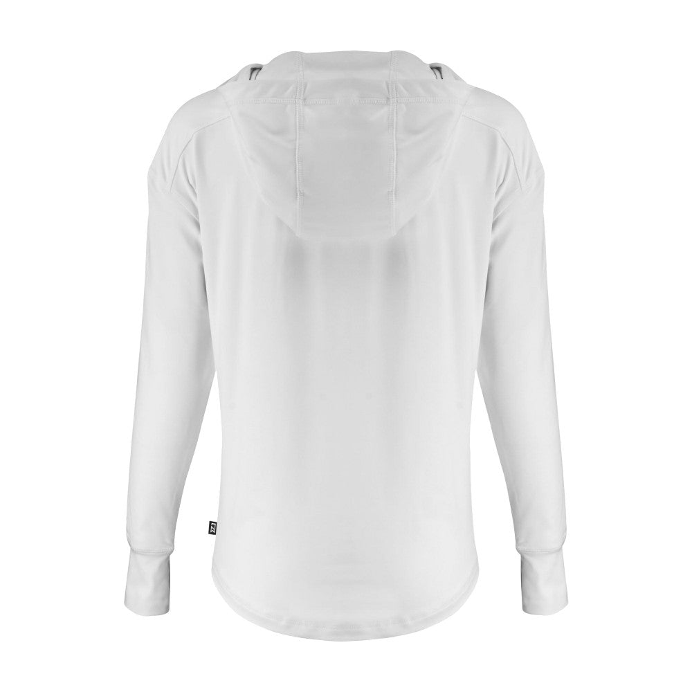 MLB New York Mets Cutter & Buck Women's Daybreak Eco Recycled Half-Zip Hoodie
