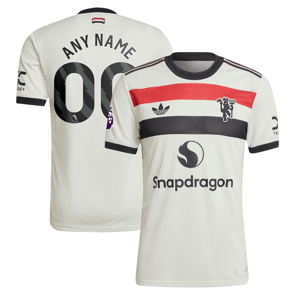 Manchester United Originals 2024/25 Third Custom Jersey - Adidas Cream