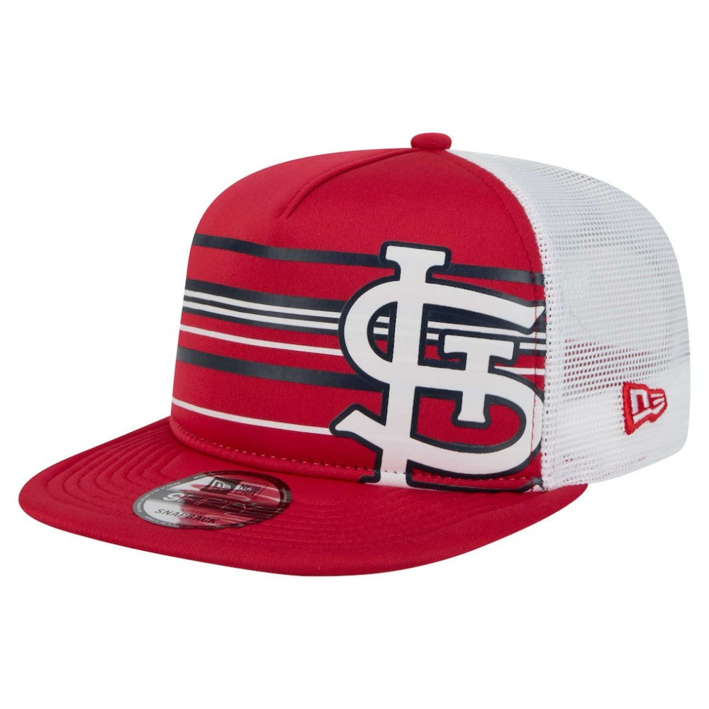 MLB St. Louis Cardinals New Era 9FIFTY A-Frame Trucker Snapback Hat