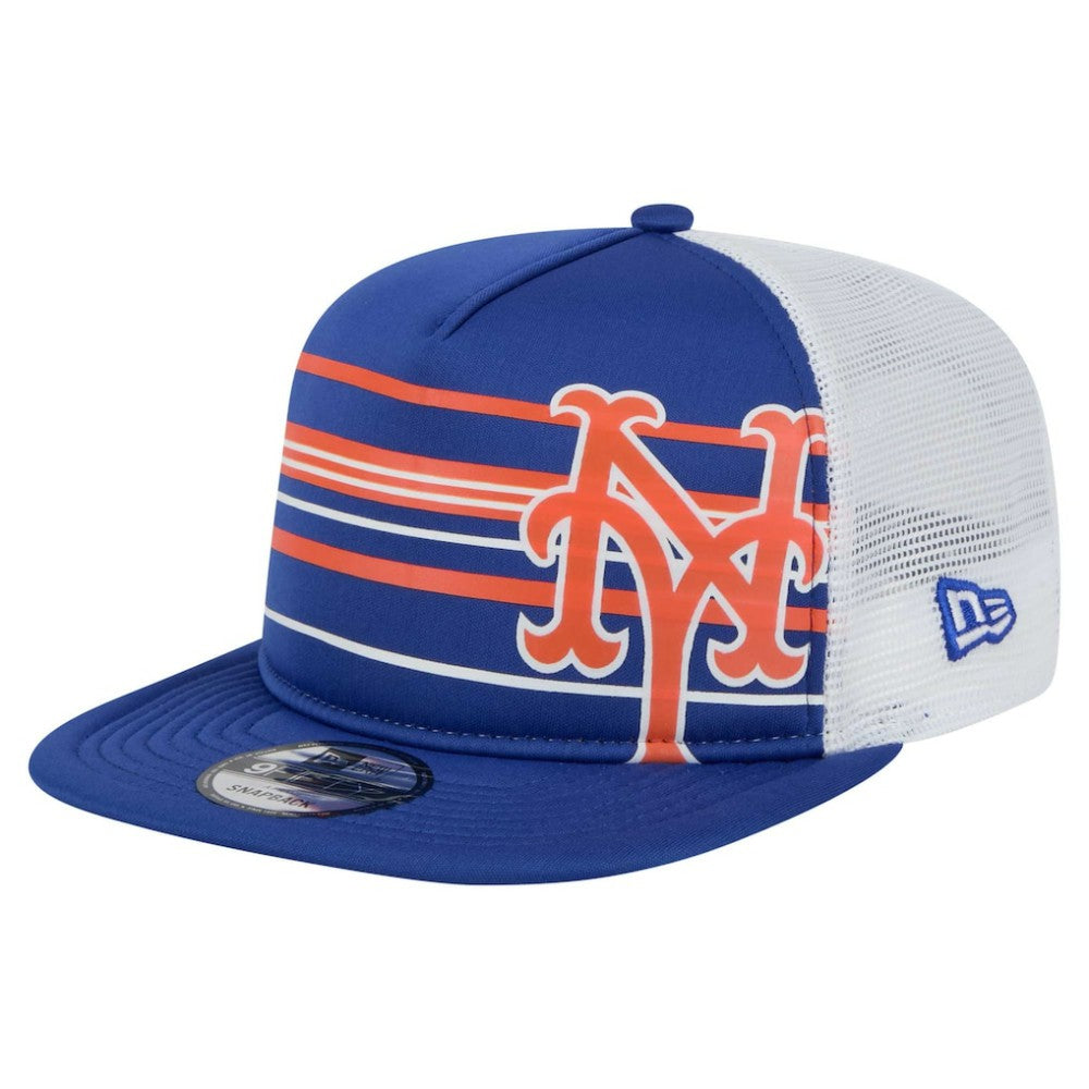 MLB New York Mets New Era 9FIFTY A-Frame Trucker Snapback Hat