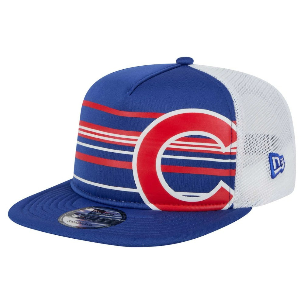 MLB Chicago Cubs New Era 9FIFTY A-Frame Trucker Snapback Hat