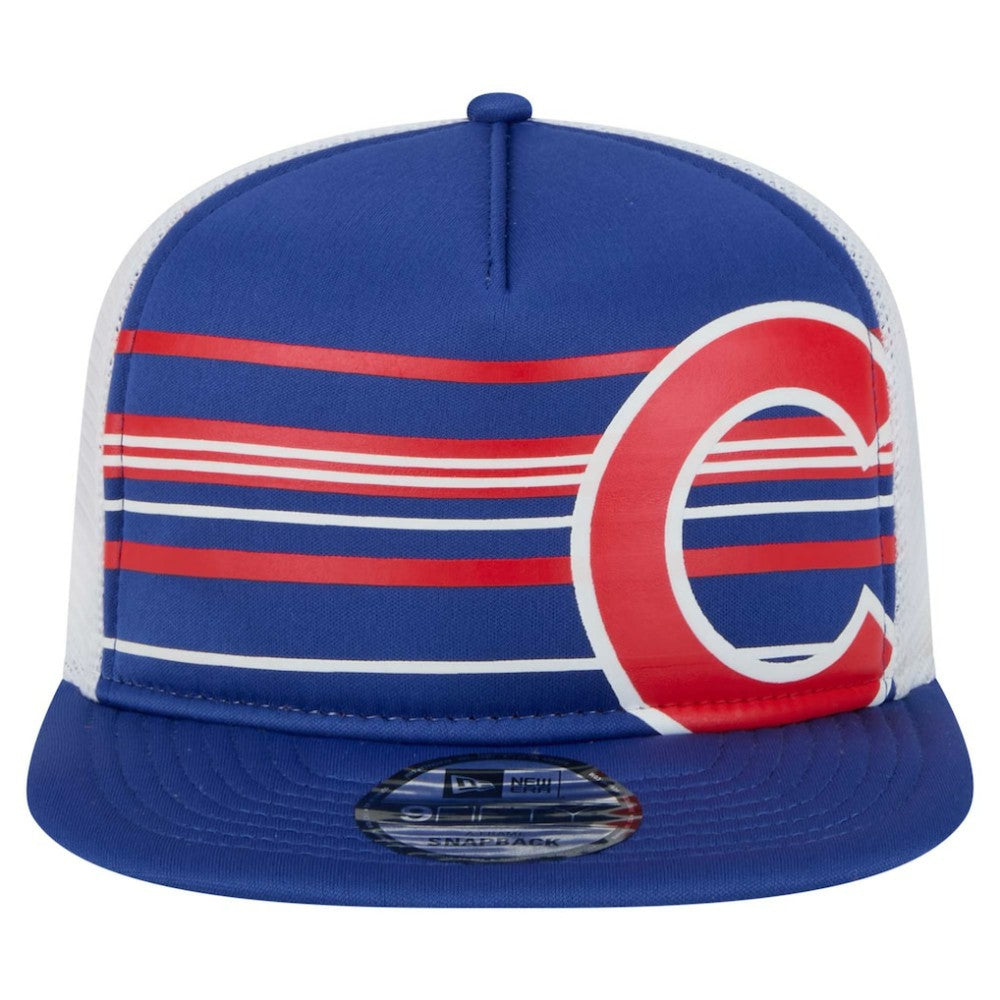 MLB Chicago Cubs New Era 9FIFTY A-Frame Trucker Snapback Hat