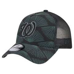 MLB Washington Nationals New Era 9FORTY A-Frame Trucker Adjustable Hat