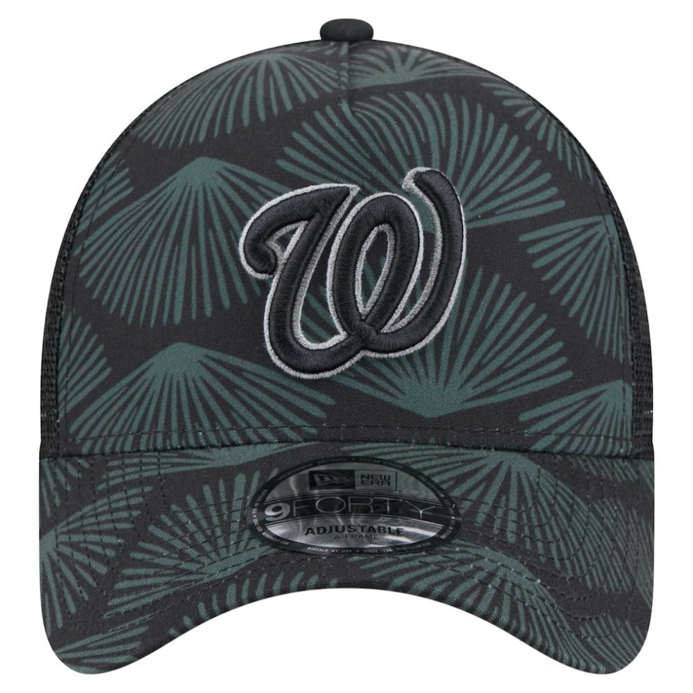 MLB Washington Nationals New Era 9FORTY A-Frame Trucker Adjustable Hat