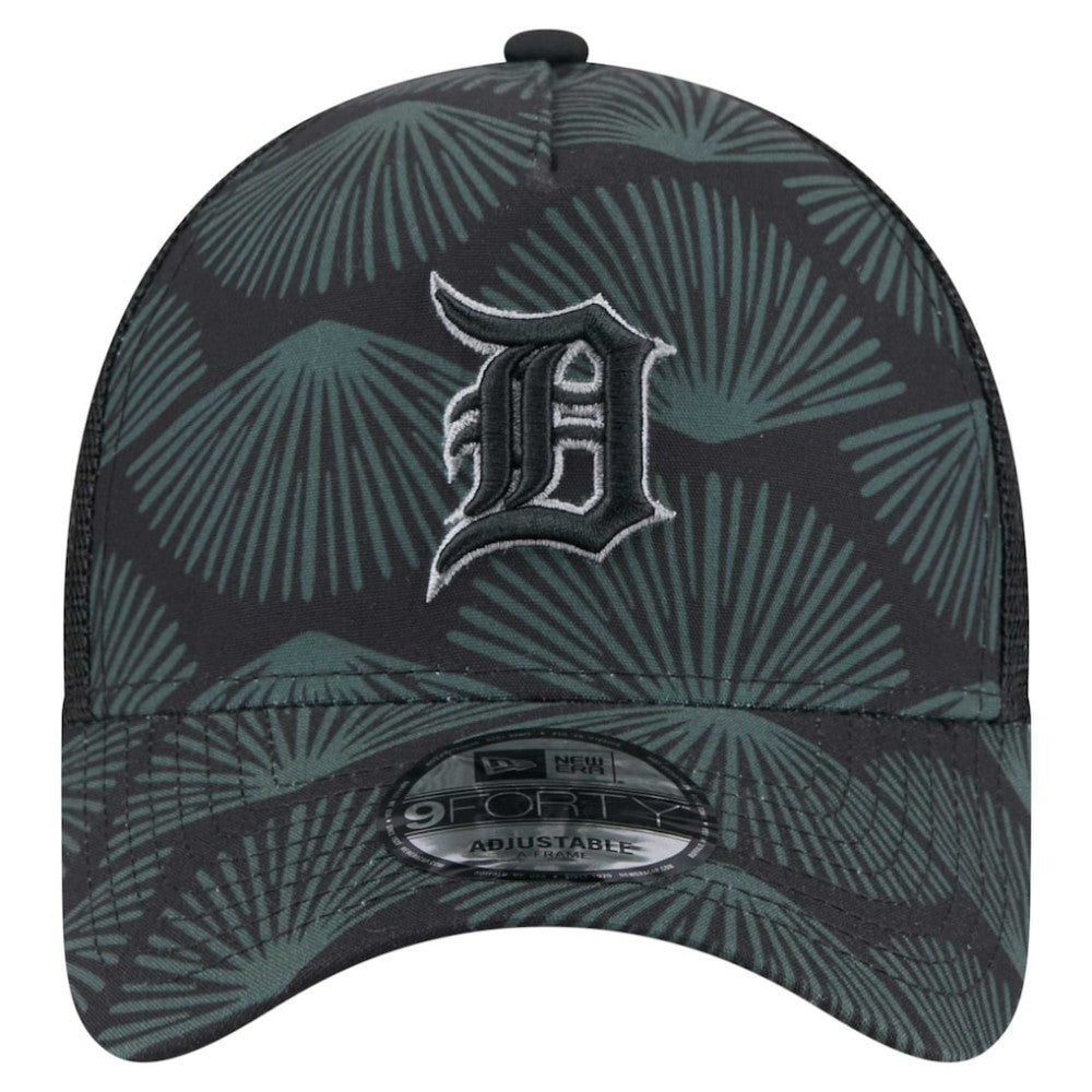 MLB Detroit Tigers New Era 9FORTY A-Frame Trucker Adjustable Hat