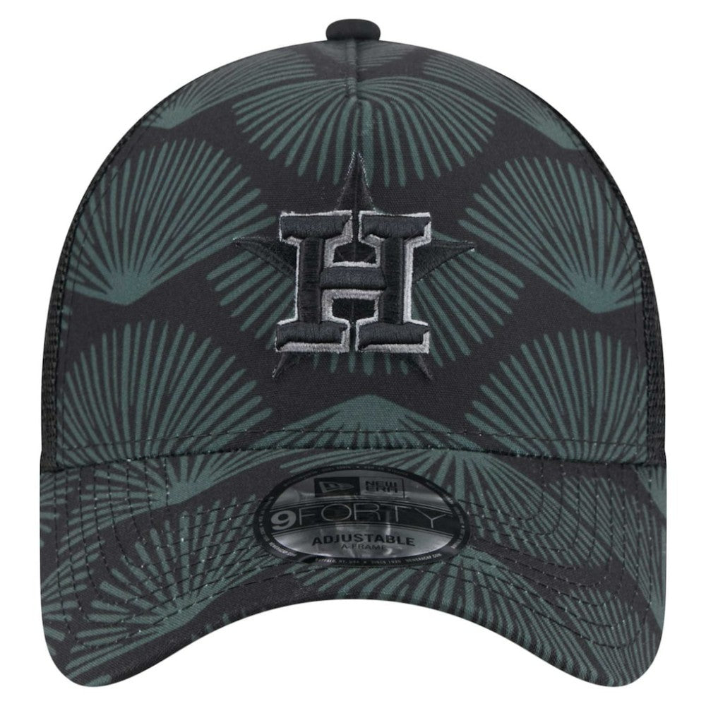 MLB Houston Astros New Era 9FORTY A-Frame Trucker Adjustable Hat