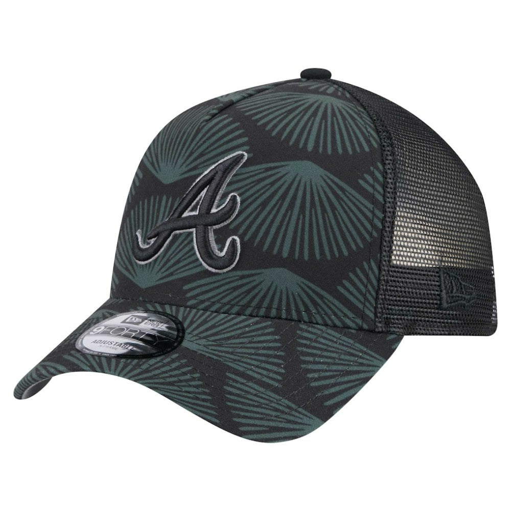 MLB Atlanta Braves New Era 9FORTY A-Frame Trucker Adjustable Hat
