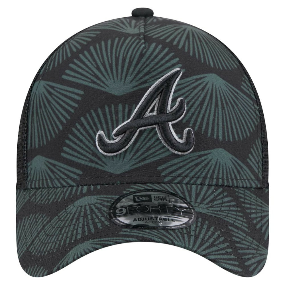 MLB Atlanta Braves New Era 9FORTY A-Frame Trucker Adjustable Hat