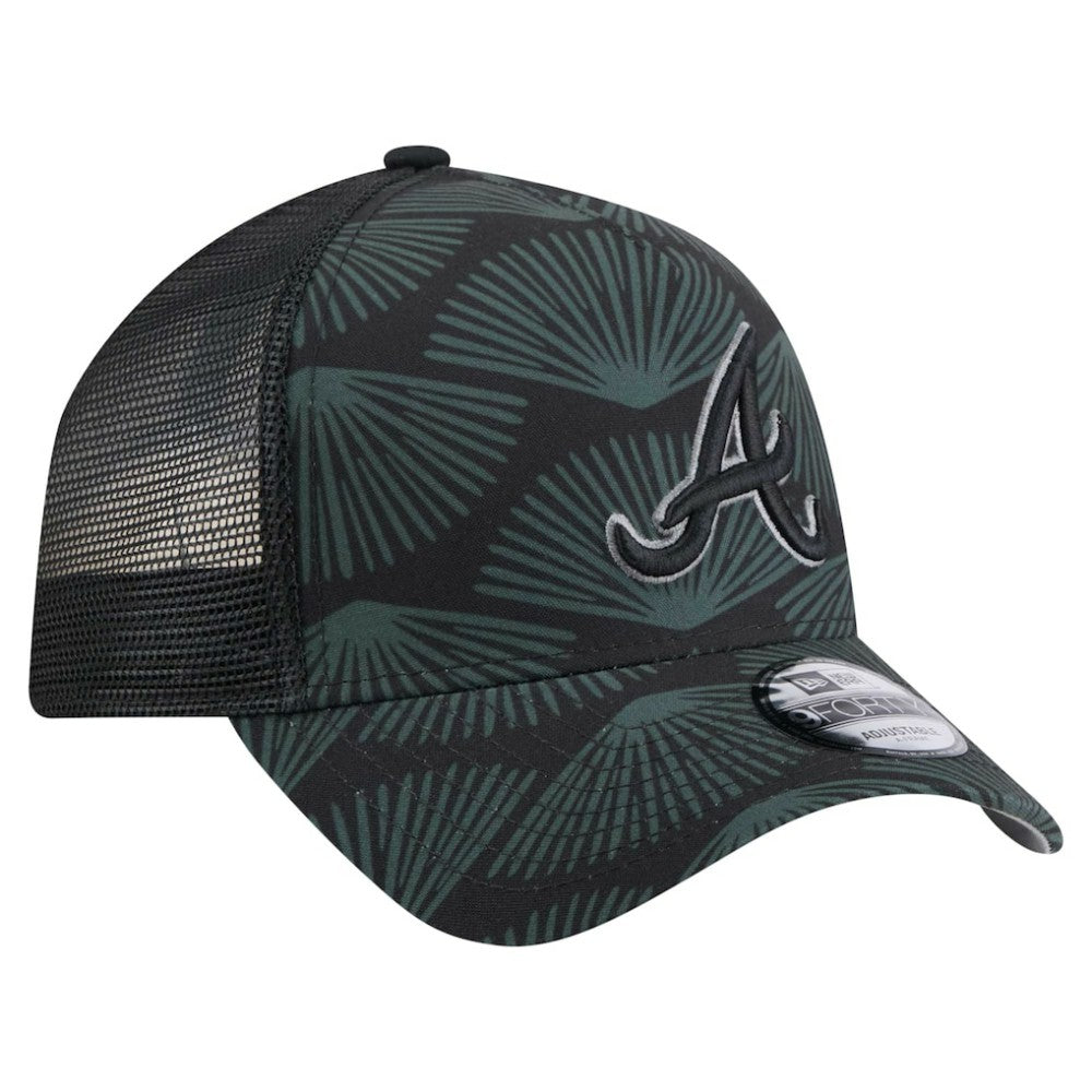 MLB Atlanta Braves New Era 9FORTY A-Frame Trucker Adjustable Hat