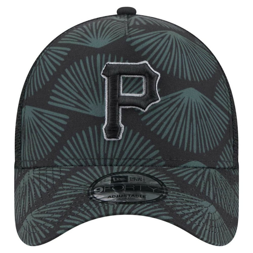 MLB Pittsburgh Pirates New Era 9FORTY A-Frame Trucker Adjustable Hat