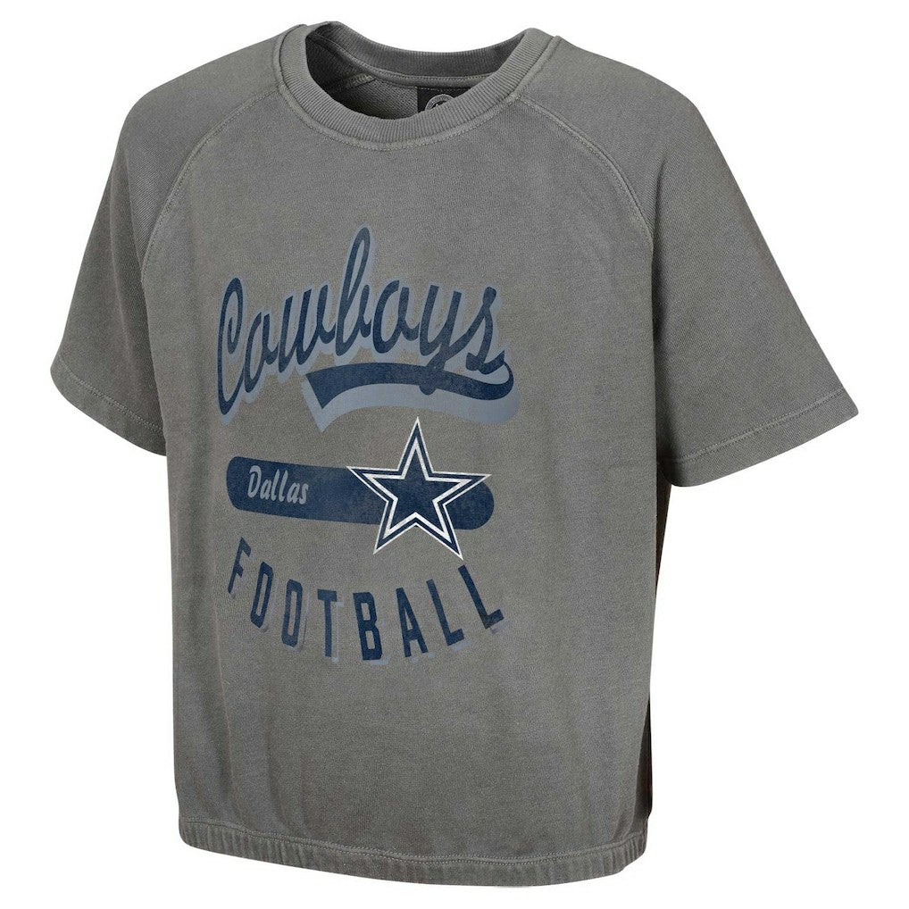 Women's Mineral Wash Short Sleeve Top - Dallas Cowboys