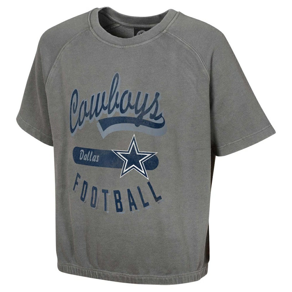 Women's Mineral Wash Short Sleeve Top - Dallas Cowboys