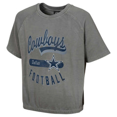 Women's Mineral Wash Short Sleeve Top - Dallas Cowboys