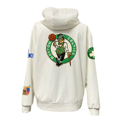 NBA Boston Celtics Jeff Hamilton Vegan Leather Full-Zip Hoodie