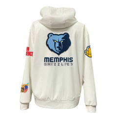 NBA Memphis Grizzlies Jeff Hamilton Vegan Leather Full-Zip Hoodie