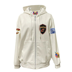 NBA Cleveland Cavaliers Jeff Hamilton Vegan Leather Full-Zip Hoodie sale