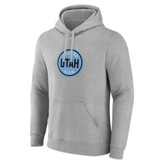 NHL Steel Utah Mammoth Fanatics Draft Logo Pullover Hoodie