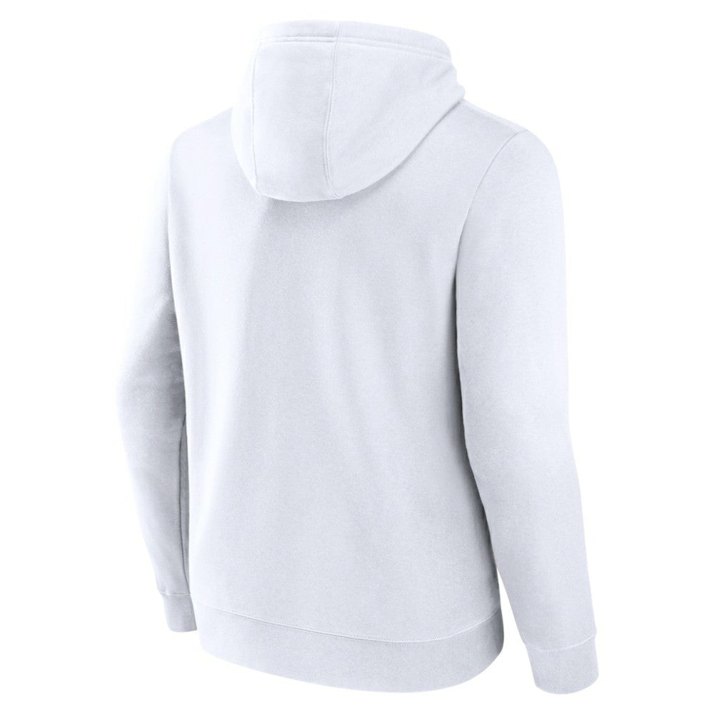 NHL White Utah Mammoth Fanatics Secondary Logo Pullover Hoodie