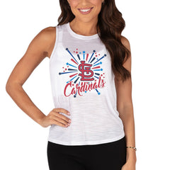 MLB St. Louis Cardinals Concepts Sport Women's Infuse Tank Top