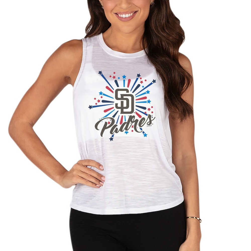 MLB San Diego Padres Concepts Sport Women's Infuse Tank Top