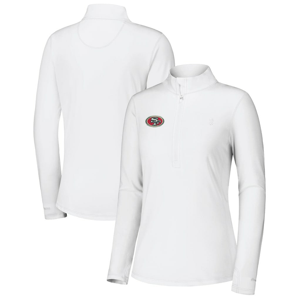 Women's Sport Playa Vista IslandZone Quarter-Zip Jacket - San Francisco 49ers