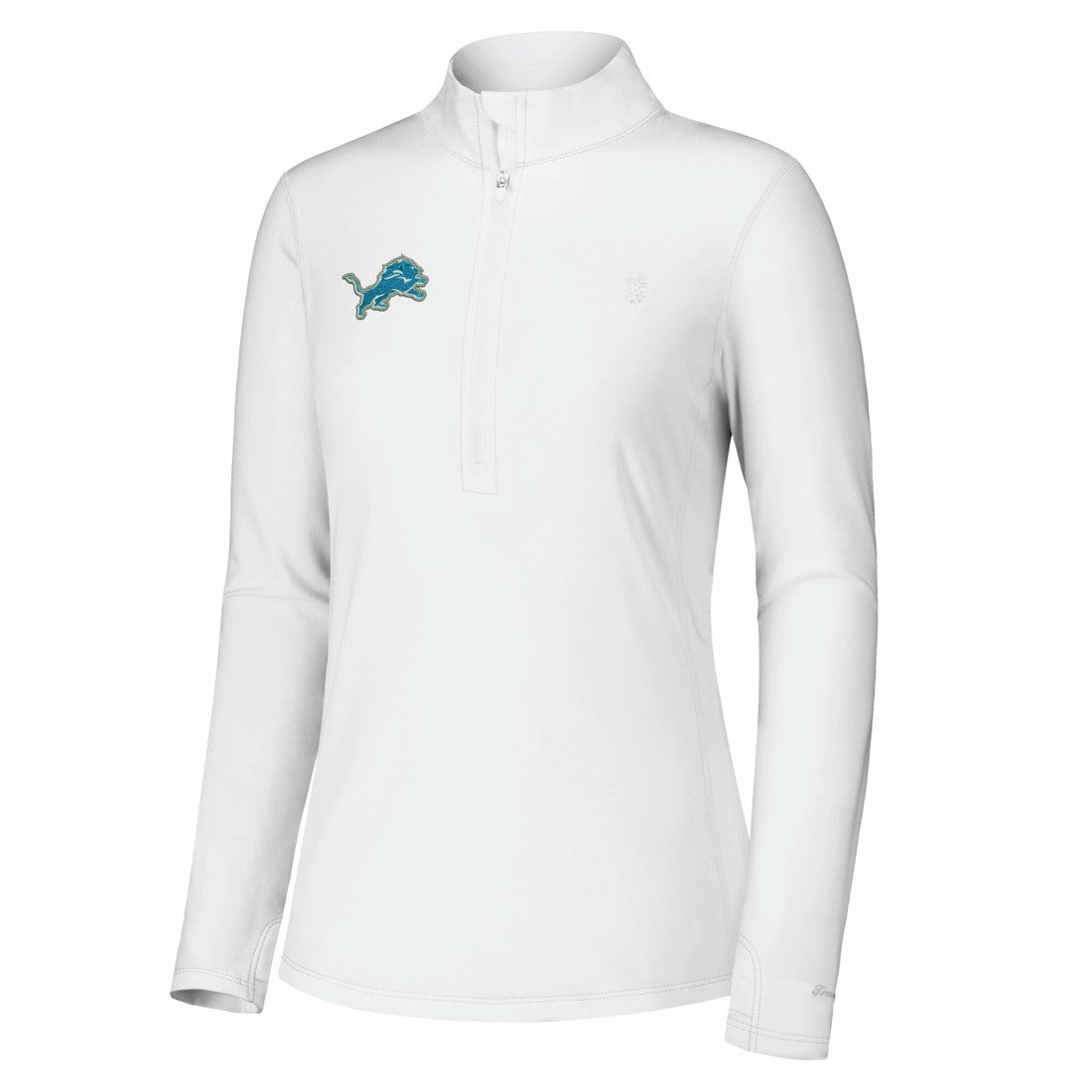 Women's Sport Playa Vista IslandZone Quarter-Zip Jacket - Detroit Lions