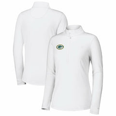 Women's Sport Playa Vista IslandZone Quarter-Zip Jacket - Green Bay Packers