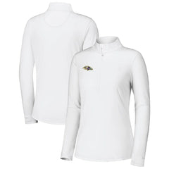 Women's Sport Playa Vista IslandZone Quarter-Zip Jacket - Baltimore Ravens
