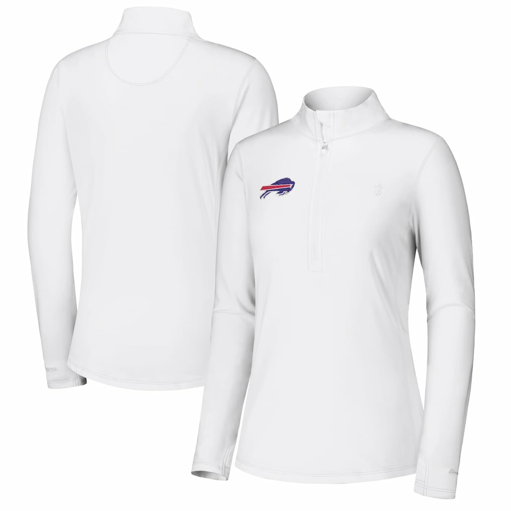 Women's Sport Playa Vista IslandZone Quarter-Zip Jacket - Buffalo Bills