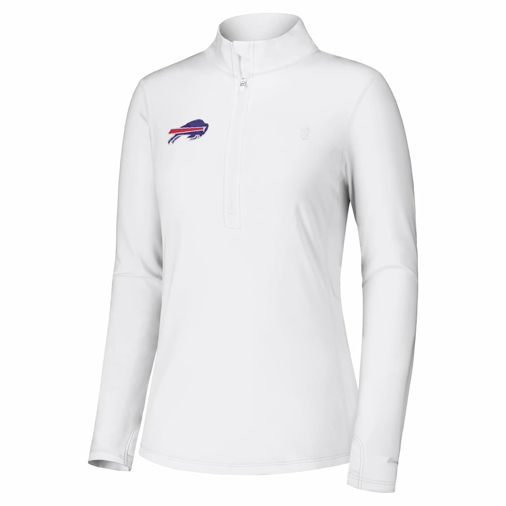 Women's Sport Playa Vista IslandZone Quarter-Zip Jacket - Buffalo Bills
