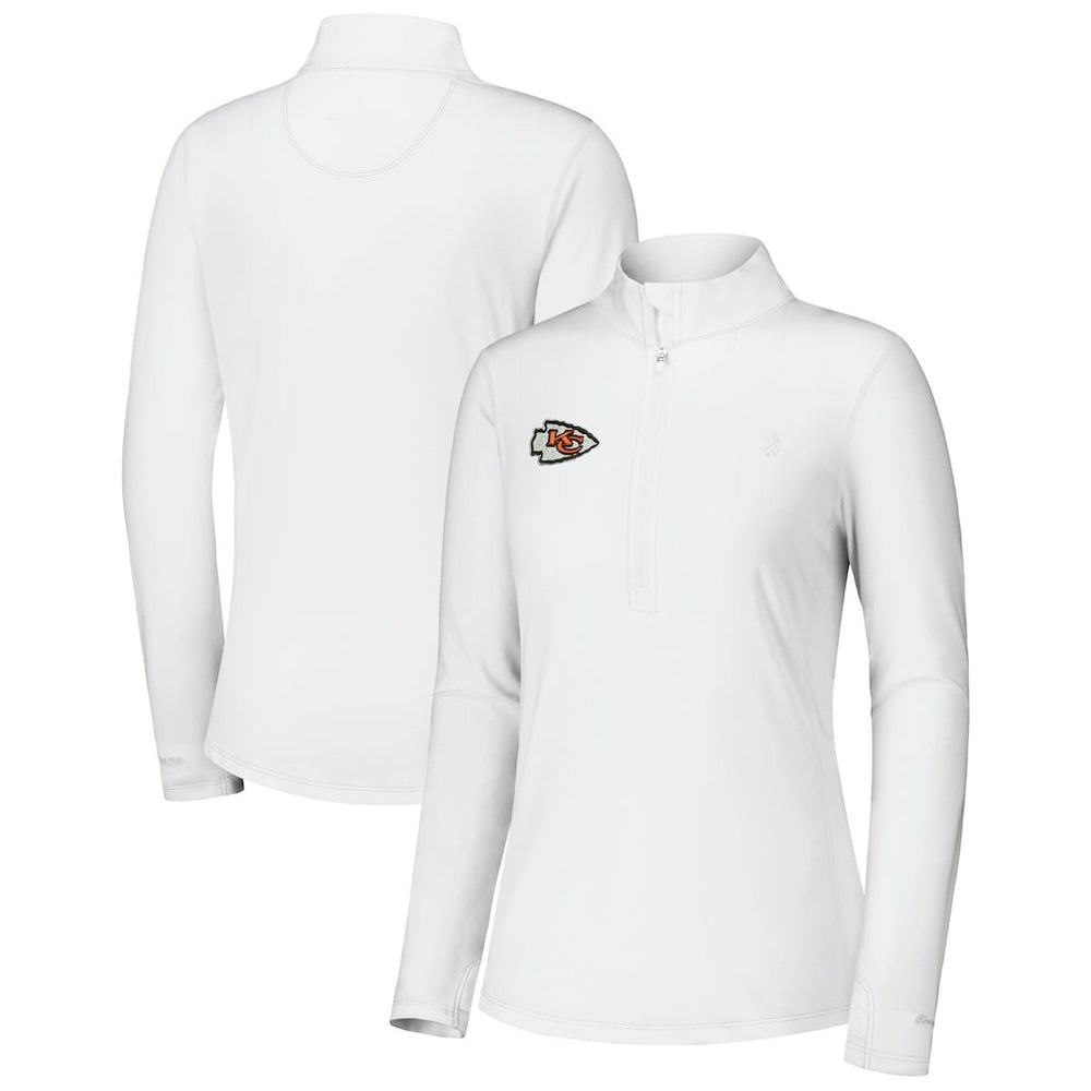 Women's Sport Playa Vista IslandZone Quarter-Zip Jacket - Kansas City Chiefs