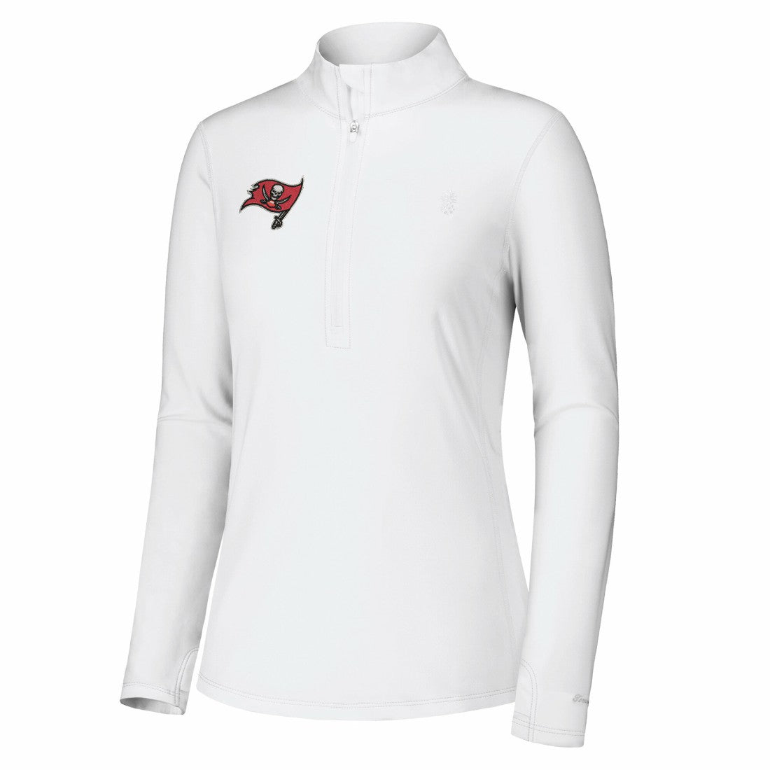 Women's Sport Playa Vista IslandZone Quarter-Zip Jacket - Tampa Bay Buccaneers