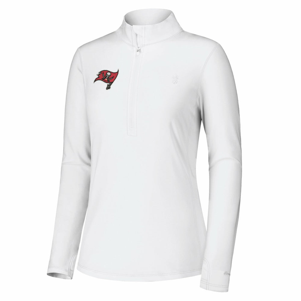Women's Sport Playa Vista IslandZone Quarter-Zip Jacket - Tampa Bay Buccaneers
