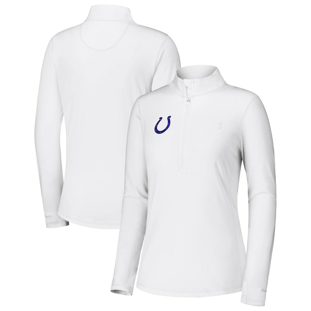Women's Sport Playa Vista IslandZone Quarter-Zip Jacket - Indianapolis Colts