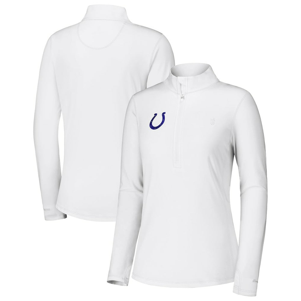 Women's Sport Playa Vista IslandZone Quarter-Zip Jacket - Indianapolis Colts