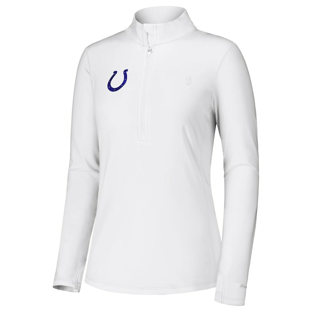 Women's Sport Playa Vista IslandZone Quarter-Zip Jacket - Indianapolis Colts