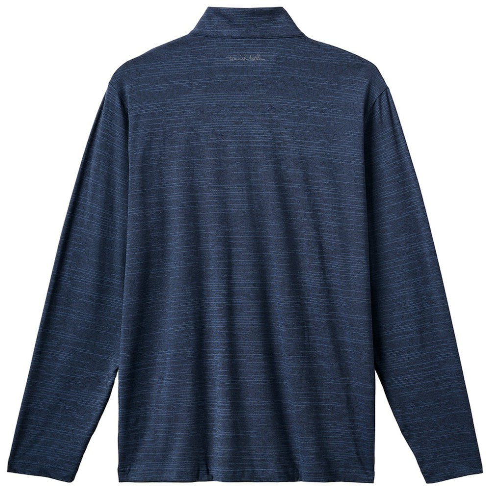 MLB Atlanta Braves TravisMathew The Heater Quarter-Zip Pullover Top