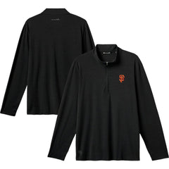 MLB San Francisco Giants TravisMathew The Heater Quarter-Zip Pullover Top