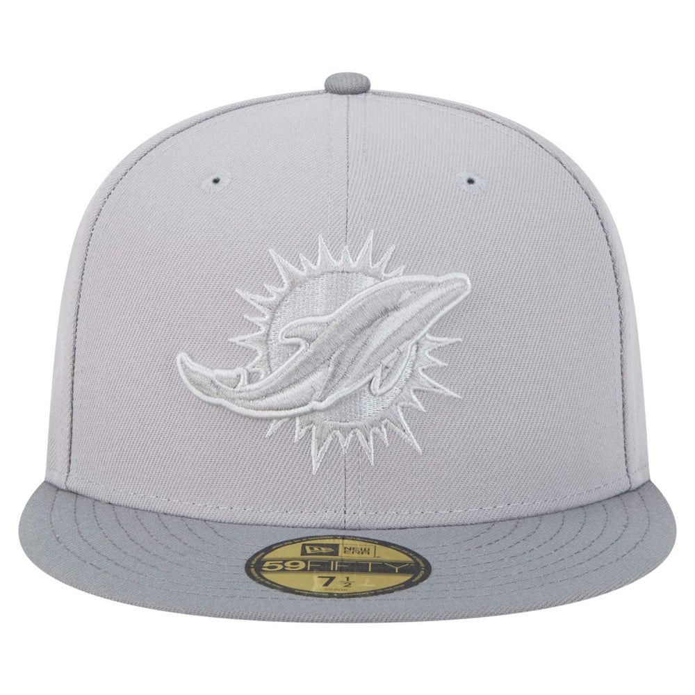 Iron Cloud 59FIFTY Fitted Hat - Miami Dolphins