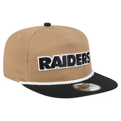 Desert Golfer Snapback Hat - Las Vegas Raiders